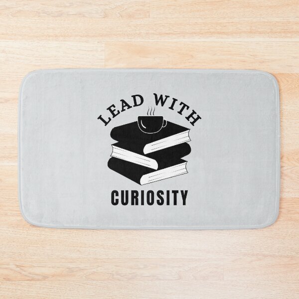 Item preview, Lead With Curiosity | Books And Coffee designed and sold by SpeakLifeHQ.