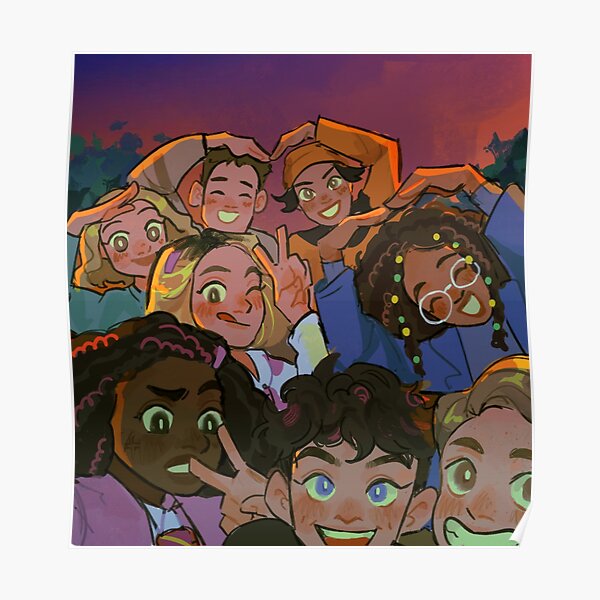 The gang goes to paris! (HEARTSTOPPER) Poster