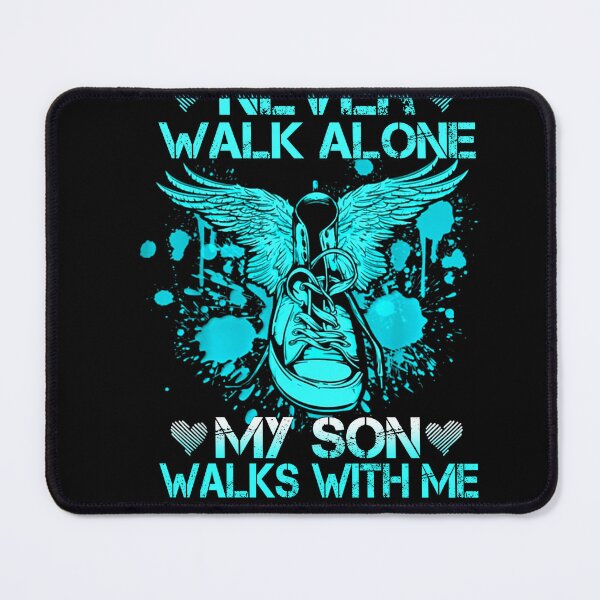 Item preview, Never Walk Alone My Son Walk with Me designed and sold by BoehringerSonne.