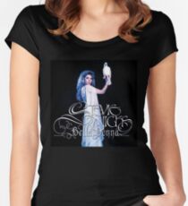STEVIE NICKS WITH BIRD Women's Fitted Scoop T-Shirt