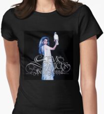 STEVIE NICKS WITH BIRD Women's Fitted T-Shirt