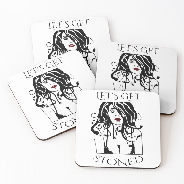 Item preview, Let's Get Stoned Medusa designed and sold by Mytherialist.