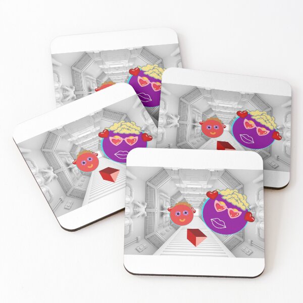 Item preview, Two Kids in Love in the Stripe House with a Red Cheese Wedge onboard Ship designed and sold by SnarkyTeesMugs.