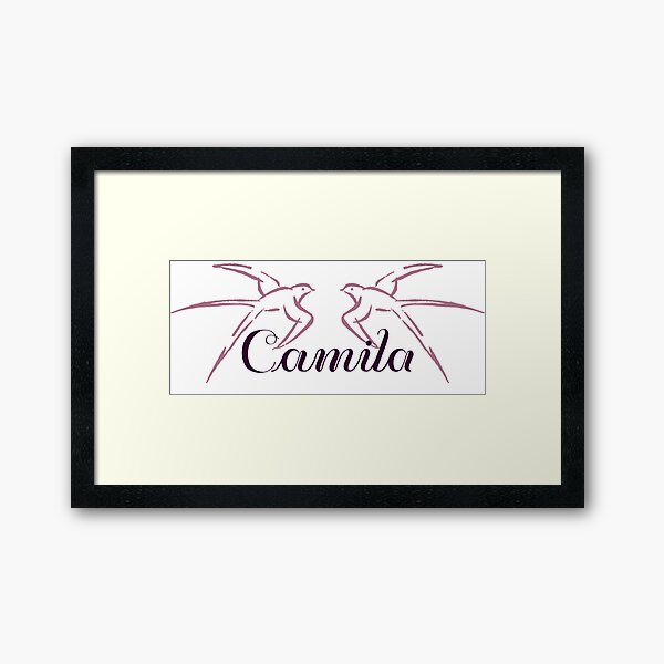Vista previa del artículo con la obra «Camila», diseñado y vendido por vintage-sigh.