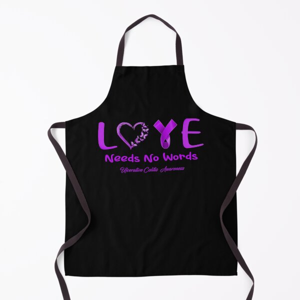 Item preview, Ulcerative Colitis Awareness - Love Needs No Words - Support Ulcerative Colitis Gifts designed and sold by Aaron309.