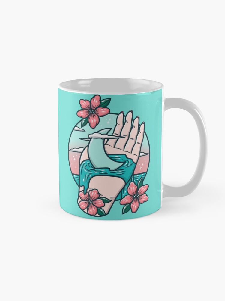 Alternate view of Moon in Hand Mug