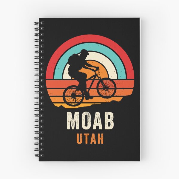 Item preview, Moab Utah Mountain Biking Gear Retro Vintage MTB Bicycle Bike Rider designed and sold by retrodesigner14.