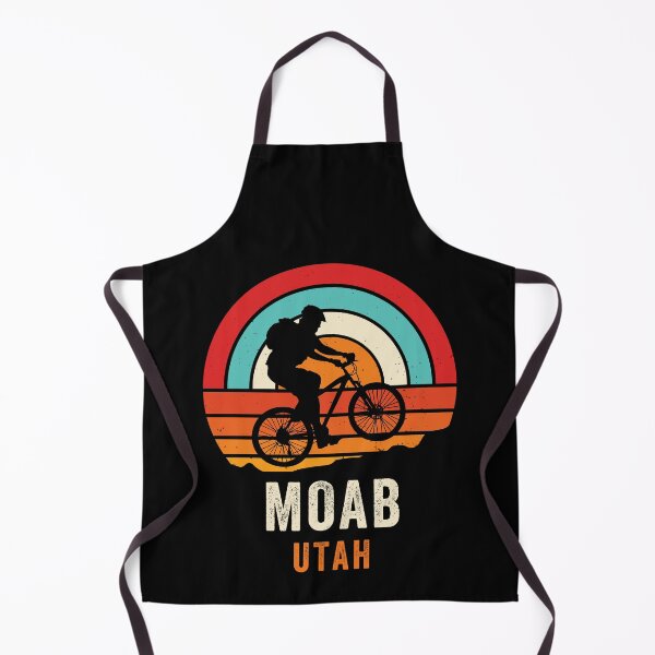 Item preview, Moab Utah Mountain Biking Gear Retro Vintage MTB Bicycle Bike Rider designed and sold by retrodesigner14.