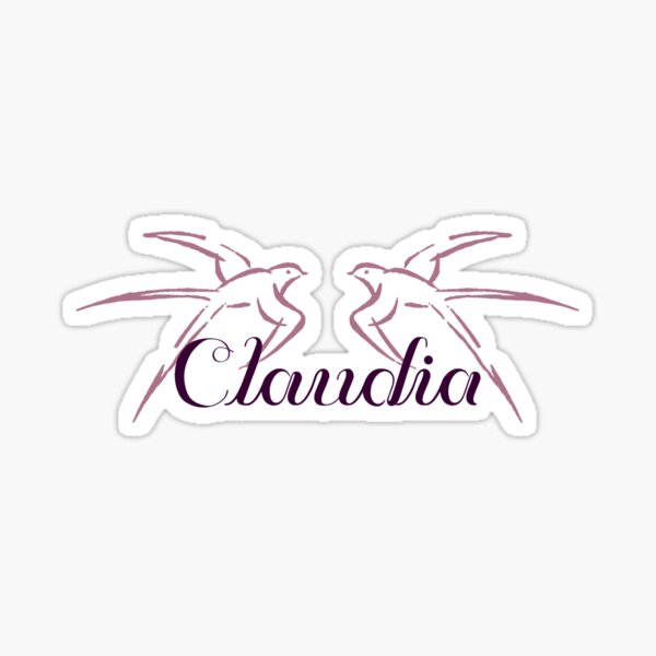 Claudia Sticker