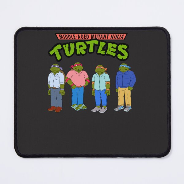 Item preview, Middle-Aged Mutant Ninja Turtles Classic T-Shirt designed and sold by bottomb.