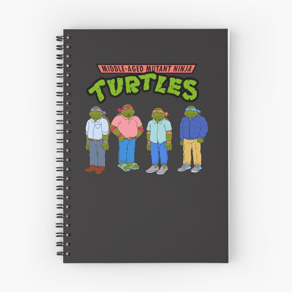Item preview, Middle-Aged Mutant Ninja Turtles Classic T-Shirt designed and sold by bottomb.