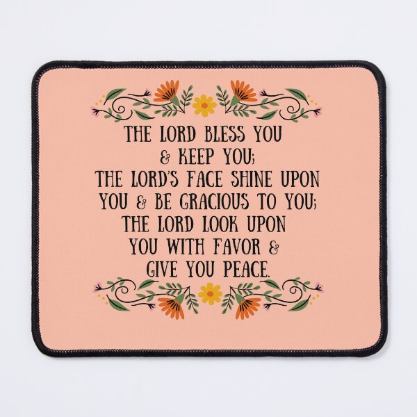 Item preview, Scriptural blessing from the book of Numbers designed and sold by CheekyGrace.