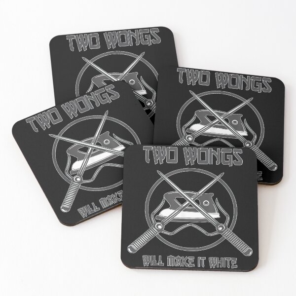 Item preview, Funny Two Wongs Can Make It White designed and sold by MaryStrupp.