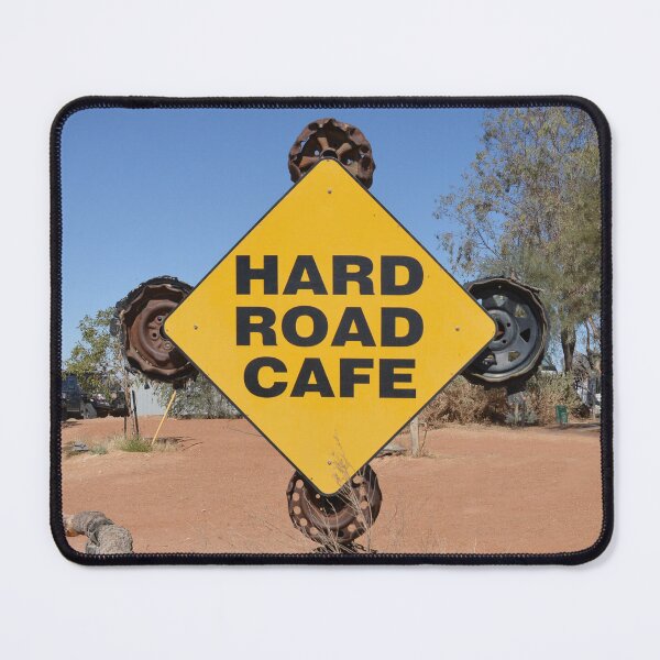 Item preview, Hard road cafe Birdsville Simpson Desert Outback Australia designed and sold by Schoensl.