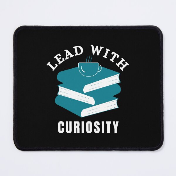 Item preview, Lead With Curiosity | Books And Coffee designed and sold by SpeakLifeHQ.