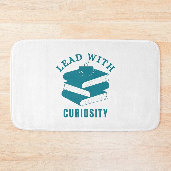 Item preview, Lead With Curiosity | Books And Coffee designed and sold by SpeakLifeHQ.