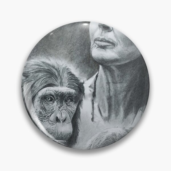 Item preview, WE ARE FAMILY JANE GOODALL BW designed and sold by emilysigerr.