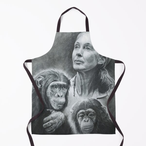 Item preview, WE ARE FAMILY JANE GOODALL BW designed and sold by emilysigerr.