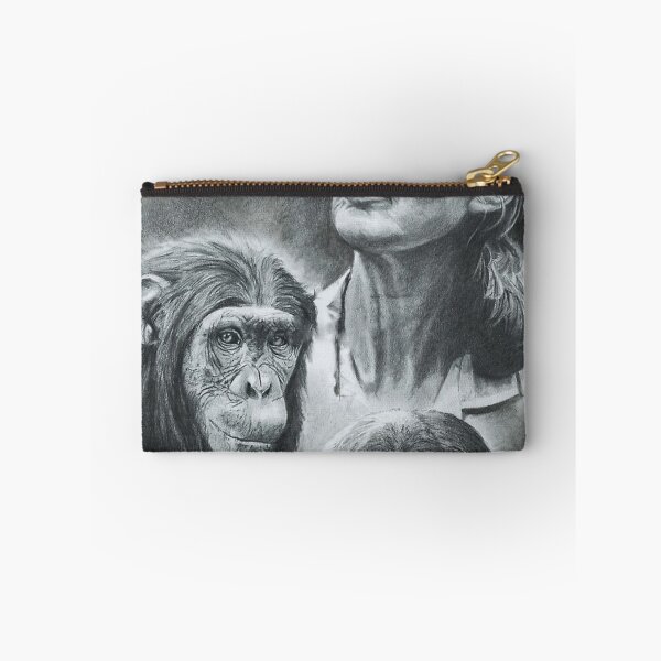 Item preview, WE ARE FAMILY JANE GOODALL BW designed and sold by emilysigerr.