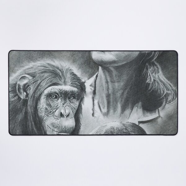 Item preview, WE ARE FAMILY JANE GOODALL BW designed and sold by emilysigerr.