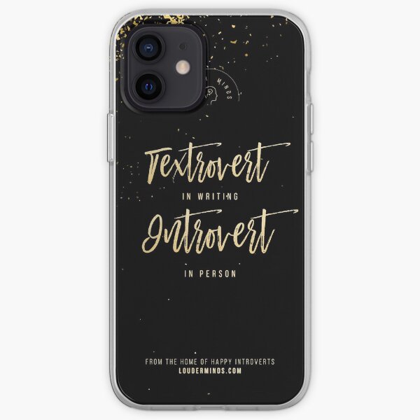 Textrovert iPhone Soft Case
