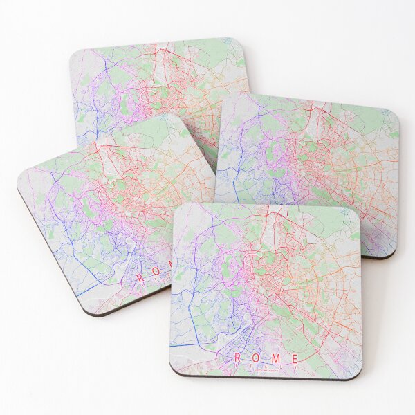 Item preview, Rome City Map of Italy - Colorful designed and sold by deMAP.
