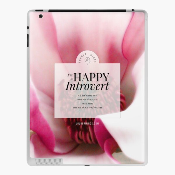 I&#39;m a Happy Introvert iPad Skin