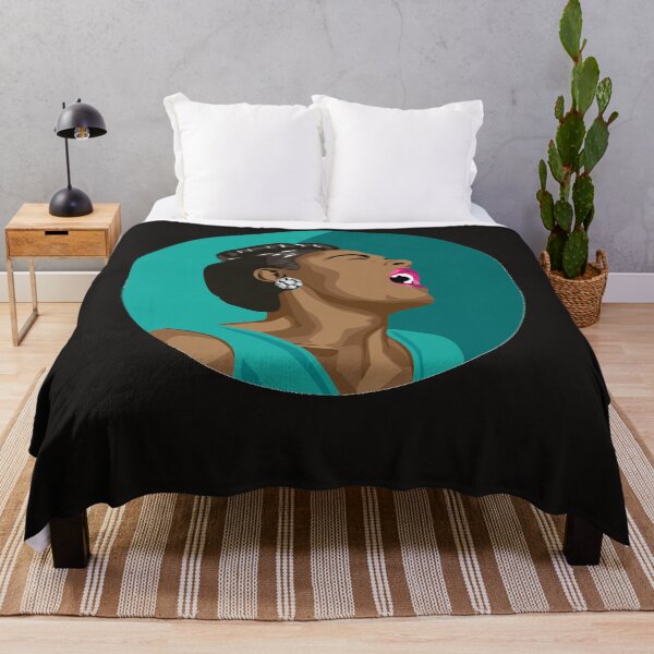 Item preview, Billie Holiday Lady day {Portrait - on teal Classic T-Shirt designed and sold by TEDSHINE99.
