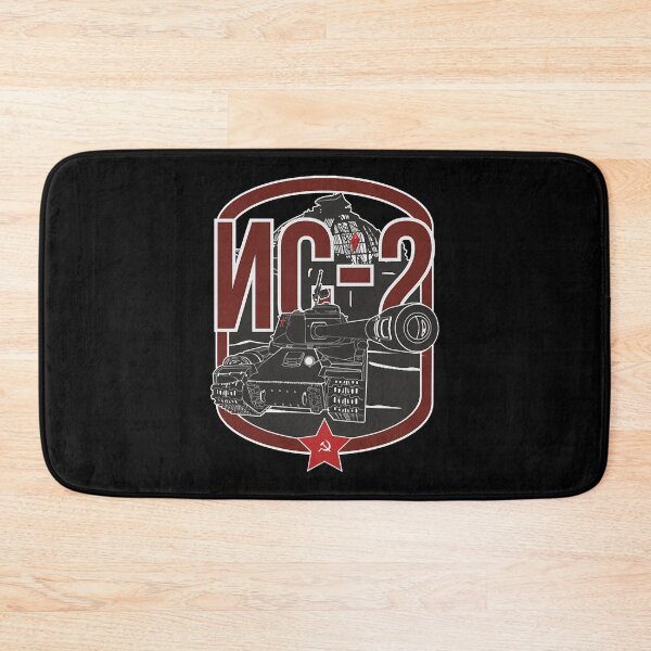 Item preview, Heavy Soviet tank is-2 on the background of the Reichstag  designed and sold by Darlene5973911.
