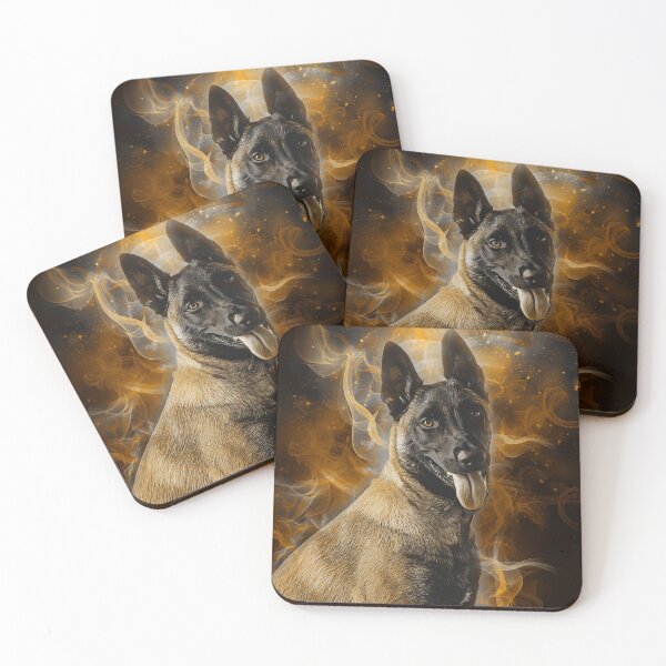 Item preview, Belgian Malinois radiates infinite energy designed and sold by Southernwind Designs.