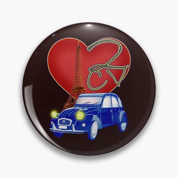 Item preview, I Love 2CV - Deux Chevaux - Döschwo - Ente designed and sold by AdleruCo.