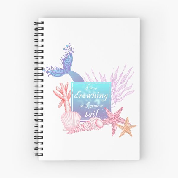 Item preview, Motivational Mermaid Tail designed and sold by wildredhead.