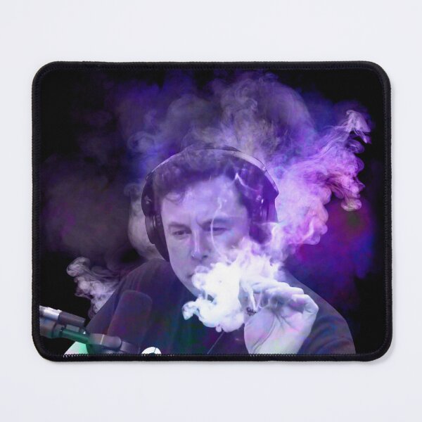 Item preview, Elon Musk Smoking Watercolor Nisra Eidni designed and sold by Kedungcino.