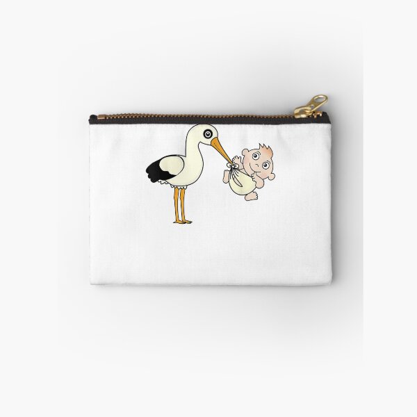 Item preview, Stork Carrying Baby  Cute Newborn Babies Infant  designed and sold by elaniastu.