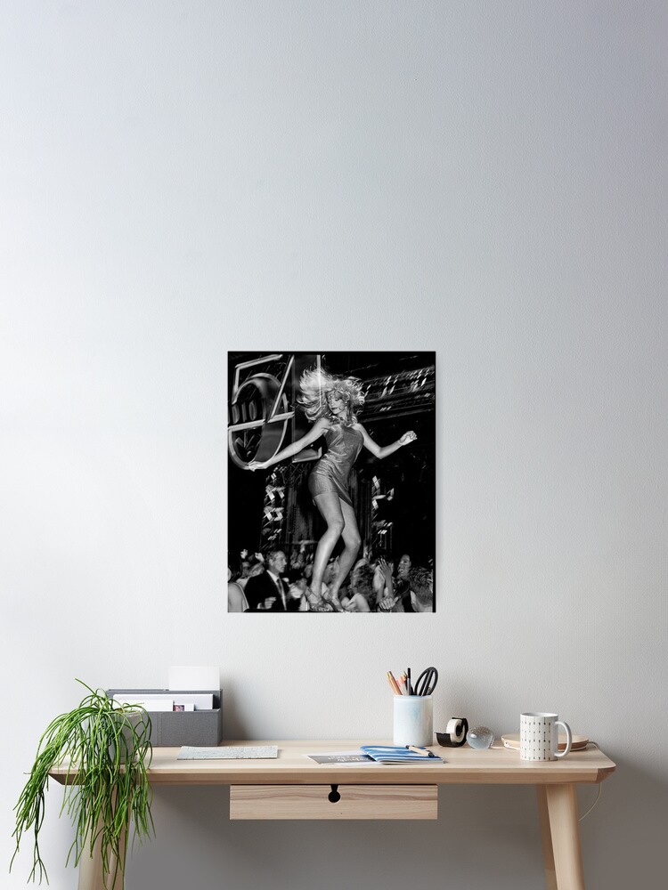 Thumbnail 2 of 3, Poster, Studio 52 black white designed and sold by emilysigerr.