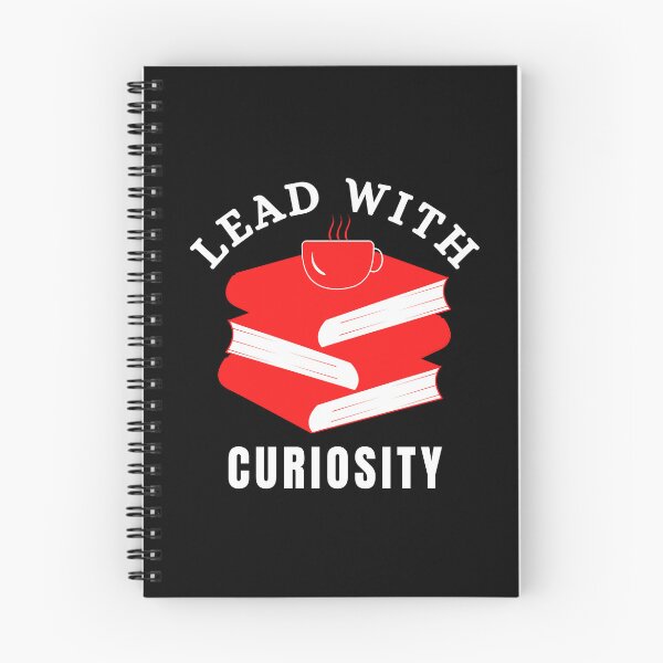 Item preview, Lead With Curiosity | Books And Coffee designed and sold by SpeakLifeHQ.