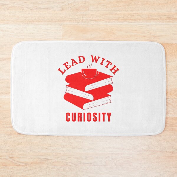 Item preview, Lead With Curiosity | Books And Coffee designed and sold by SpeakLifeHQ.