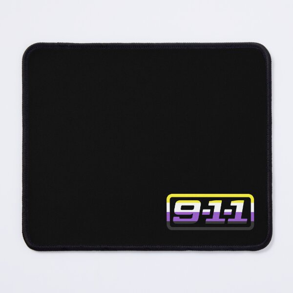 Item preview, 9-1-1 on ABC logo (Non-binary Pride Themed) designed and sold by Sunny's Delights.
