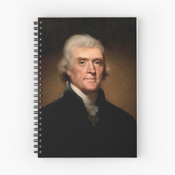 Item preview, Thomas Jefferson by Rembrandt Peale, 1800 designed and sold by OnlyC.