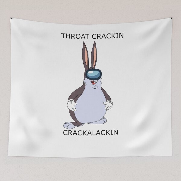 Item preview, Big Chungus Throat Crackin designed and sold by amogusman.