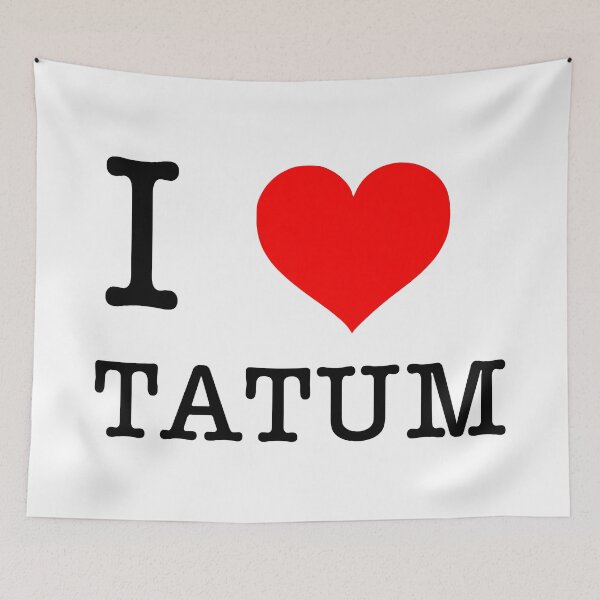 Item preview, I Love Jayson Tatum designed and sold by JaclynPiel.