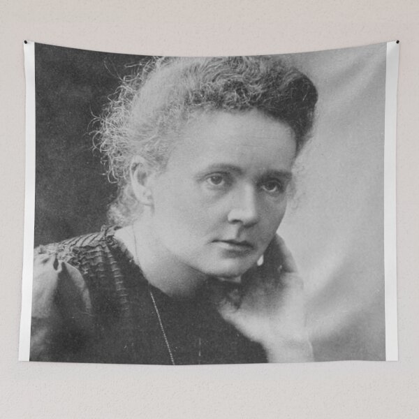 Item preview, Portrait of Marie Curie designed and sold by OnlyC.