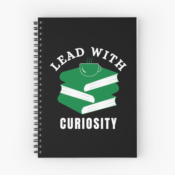 Item preview, Lead With Curiosity | Books And Coffee designed and sold by SpeakLifeHQ.