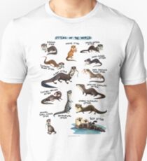 Otters of the World Unisex T-Shirt