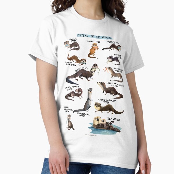 Item preview, Otters of the World designed and sold by Green Humour.