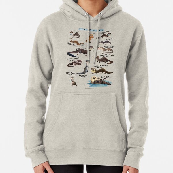 Otters of the World Pullover Hoodie