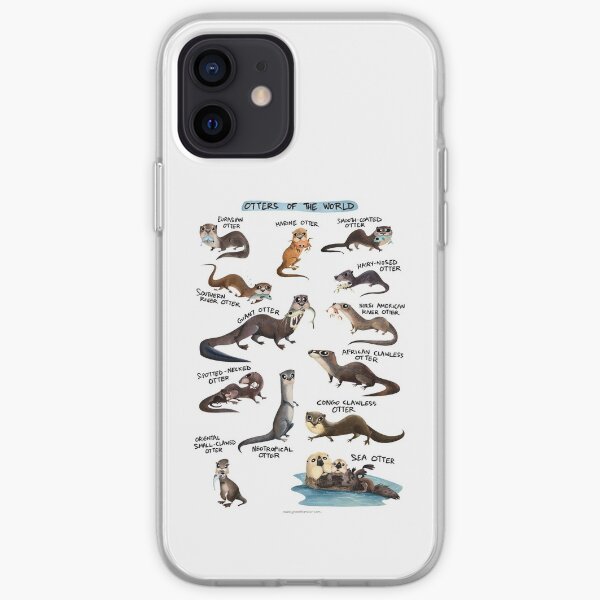 Otters of the World iPhone Soft Case