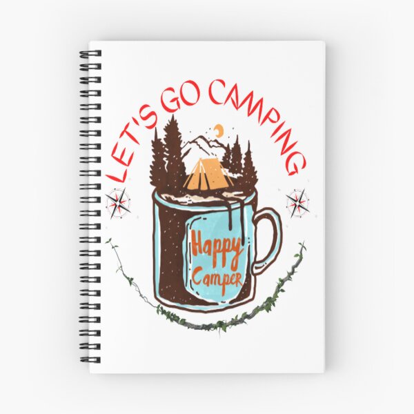 Item preview, let's go camping and fun, camping quote 2022-2023, funny outdoor adventure camping time designed and sold by Nicedeco.
