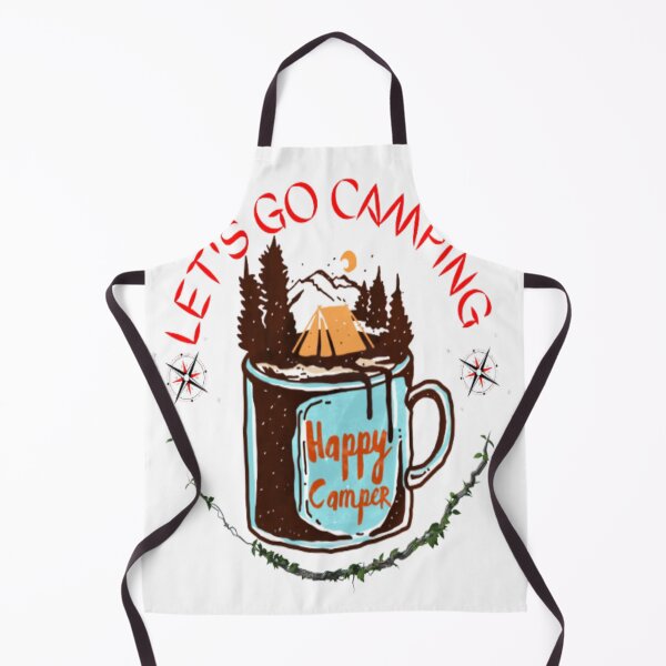 Item preview, let's go camping and fun, camping quote 2022-2023, funny outdoor adventure camping time designed and sold by Nicedeco.