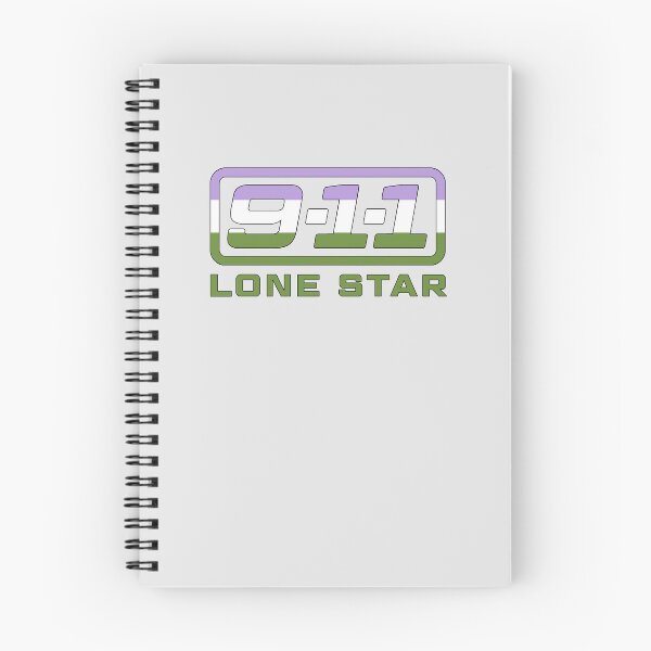 Item preview, 9-1-1: Lone Star logo (Genderqueer Pride Themed) designed and sold by Sunny's Delights.